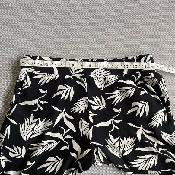Loft Pull On Wide Leg Cropped Pants in Palm Women’s Size SP - Picture 6 of 10